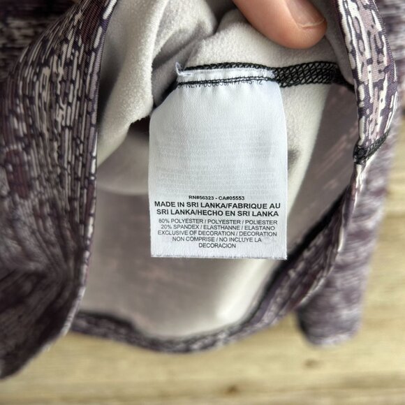 Nike Women's Dri-Fit 1/2 Zip Pullover Purple/Gray Sz M - Picture 5 of 7